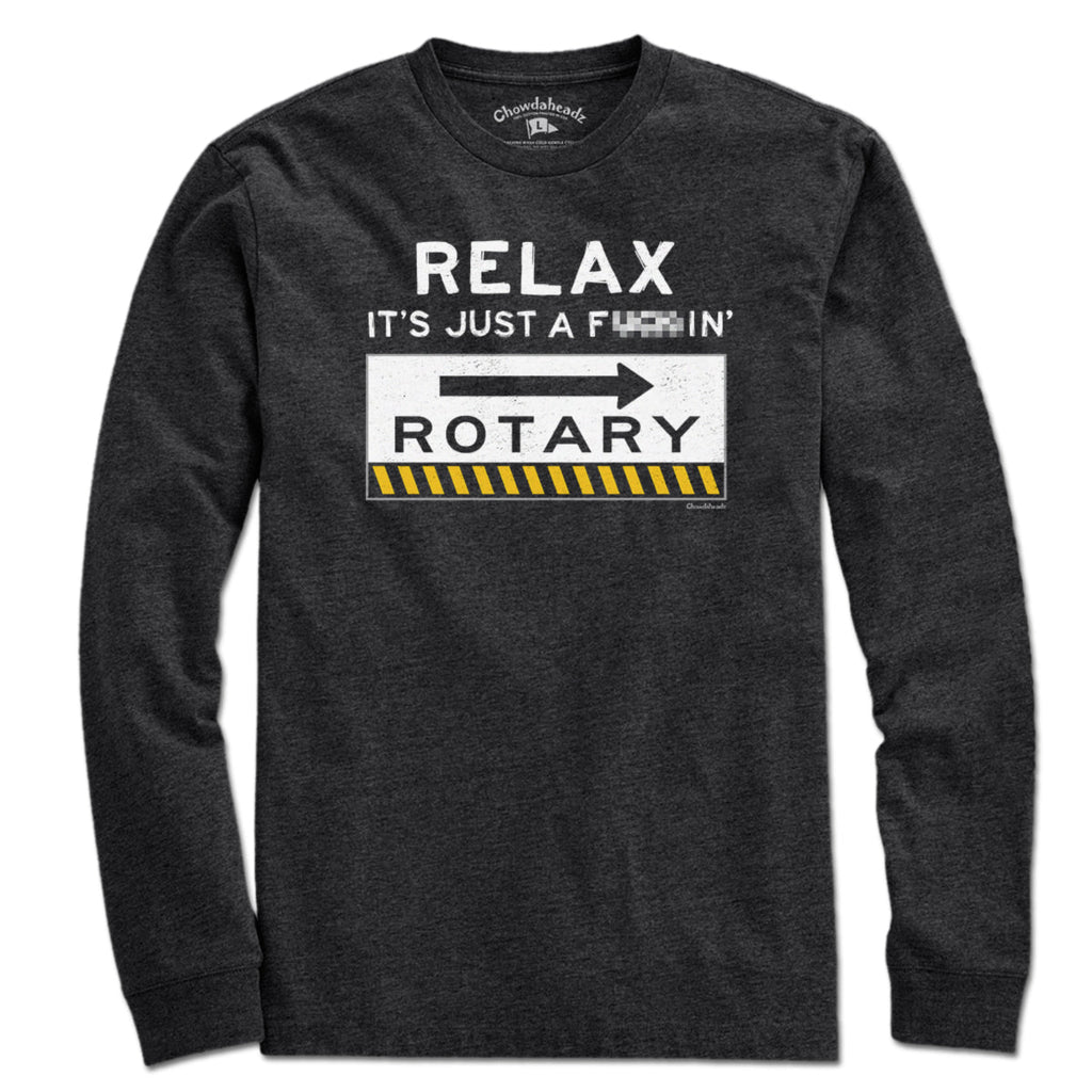 Relax It's Just A F---in' Rotary T-Shirt product image 3