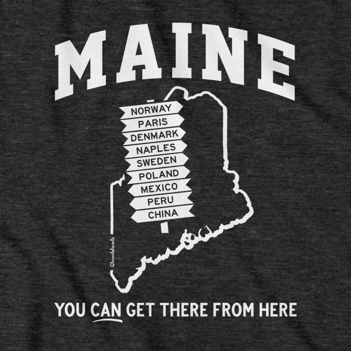 Maine You Can Get There From Here Hoodie product image 4
