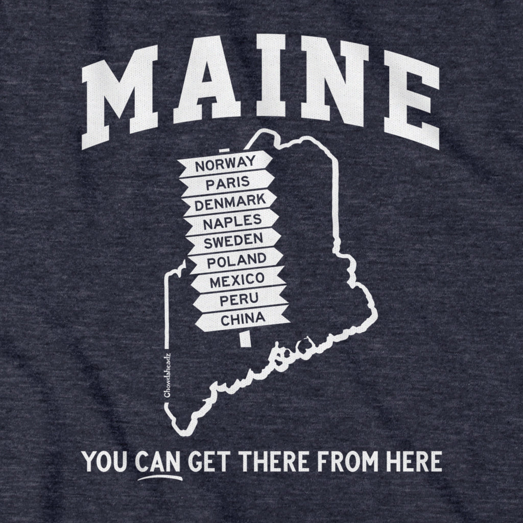Maine You Can Get There From Here Hoodie product image 2