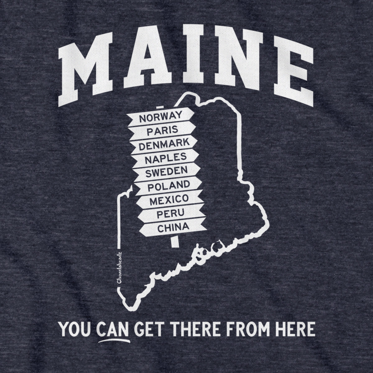 Maine You Can Get There From Here Hoodie product image 2