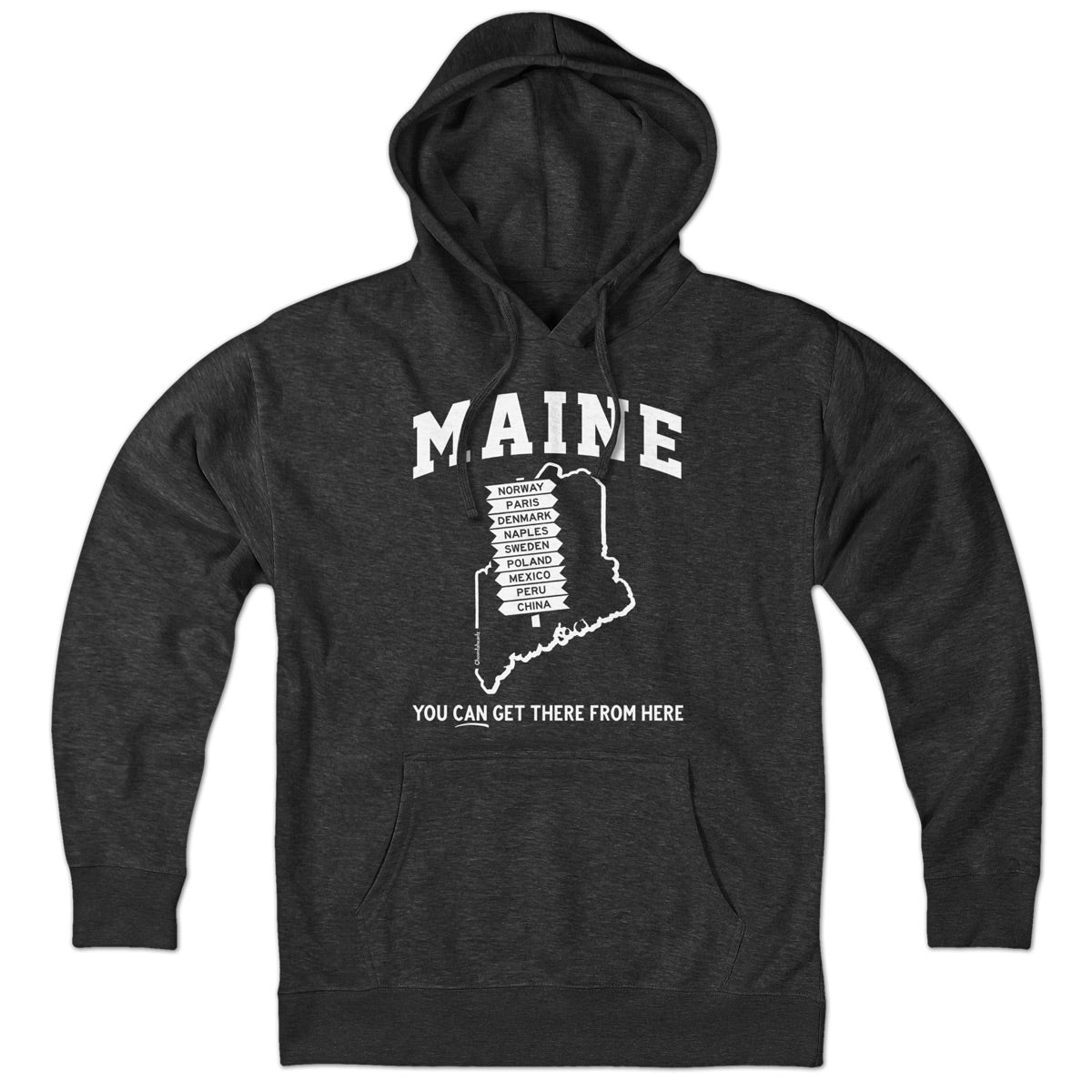 Maine You Can Get There From Here Hoodie product image 3