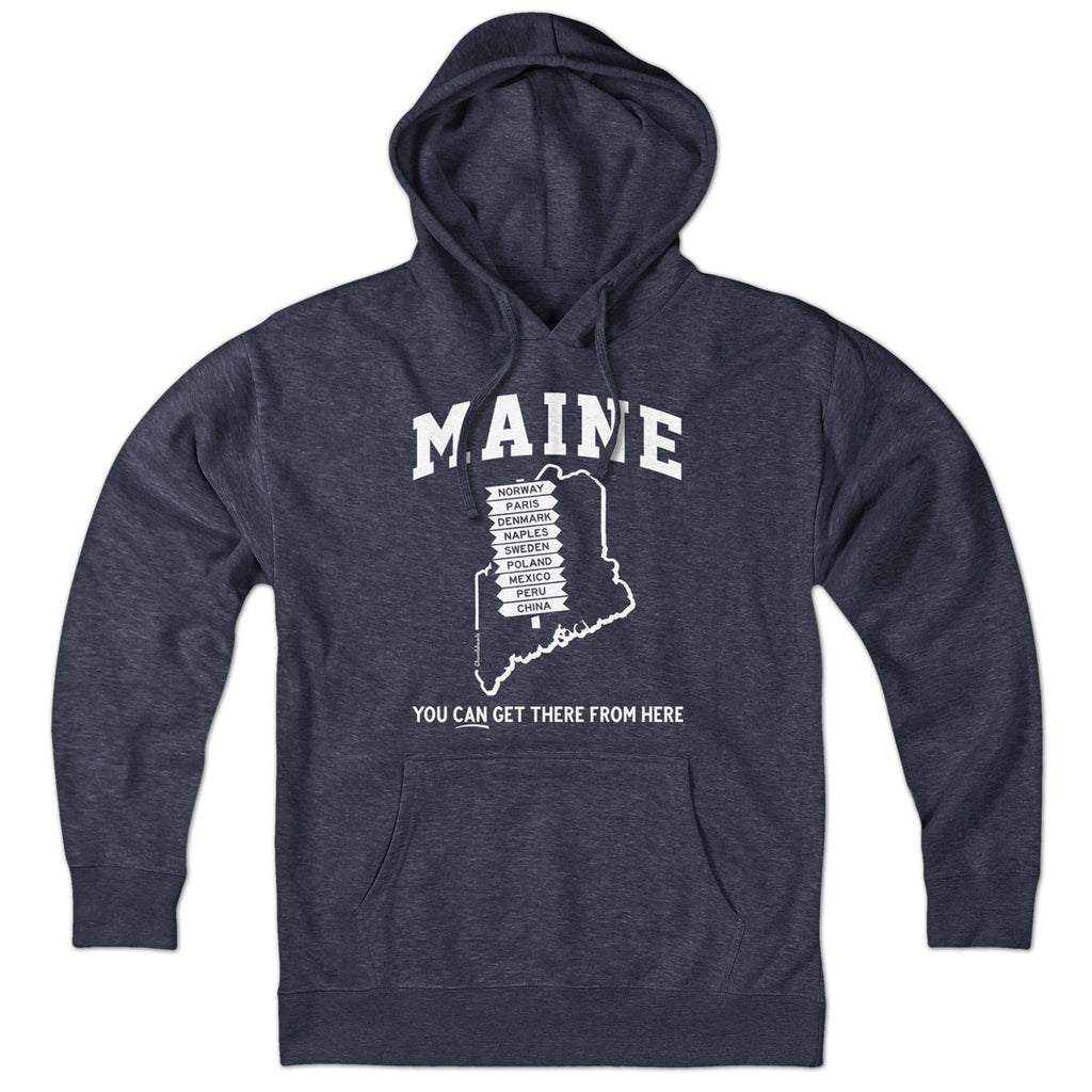 Maine You Can Get There From Here Hoodie product image 1