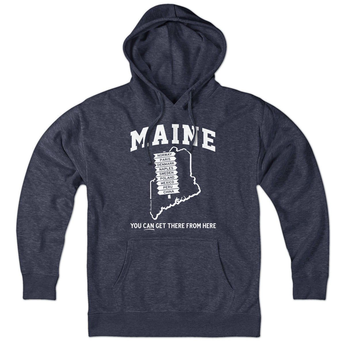 Maine You Can Get There From Here Hoodie product image 1