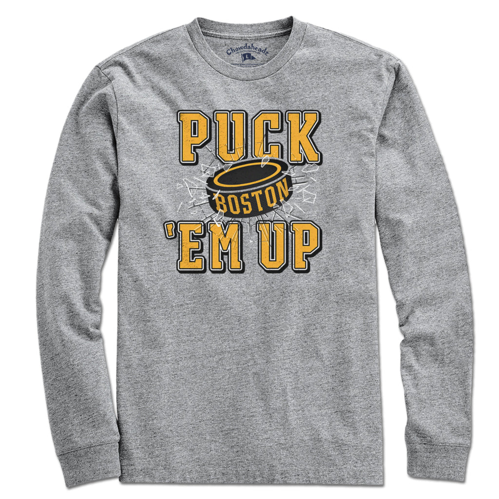 Puck 'Em Up Boston Hockey T-Shirt product image 3