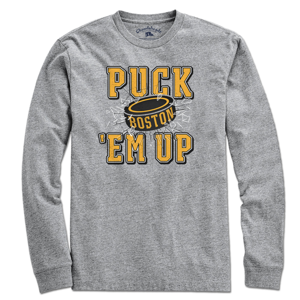 Puck 'Em Up Boston Hockey T-Shirt product image 3