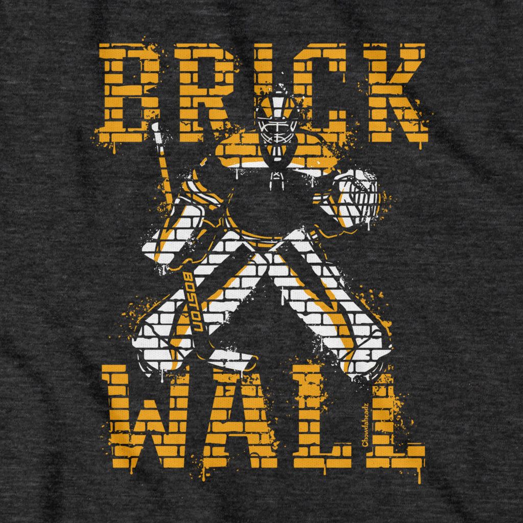 Brick Wall Boston Hockey Youth Hoodie product image 2