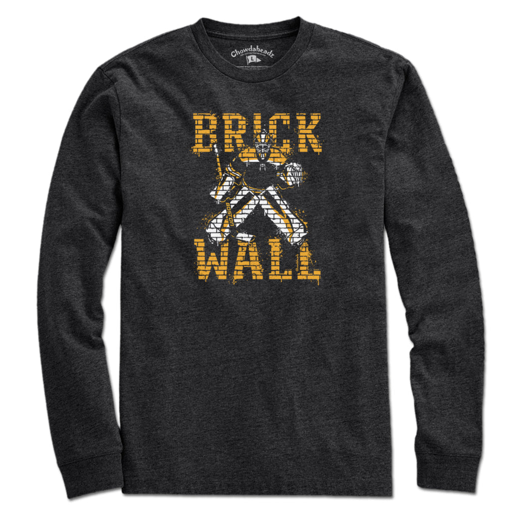 Brick Wall Boston Hockey T-Shirt product image 3