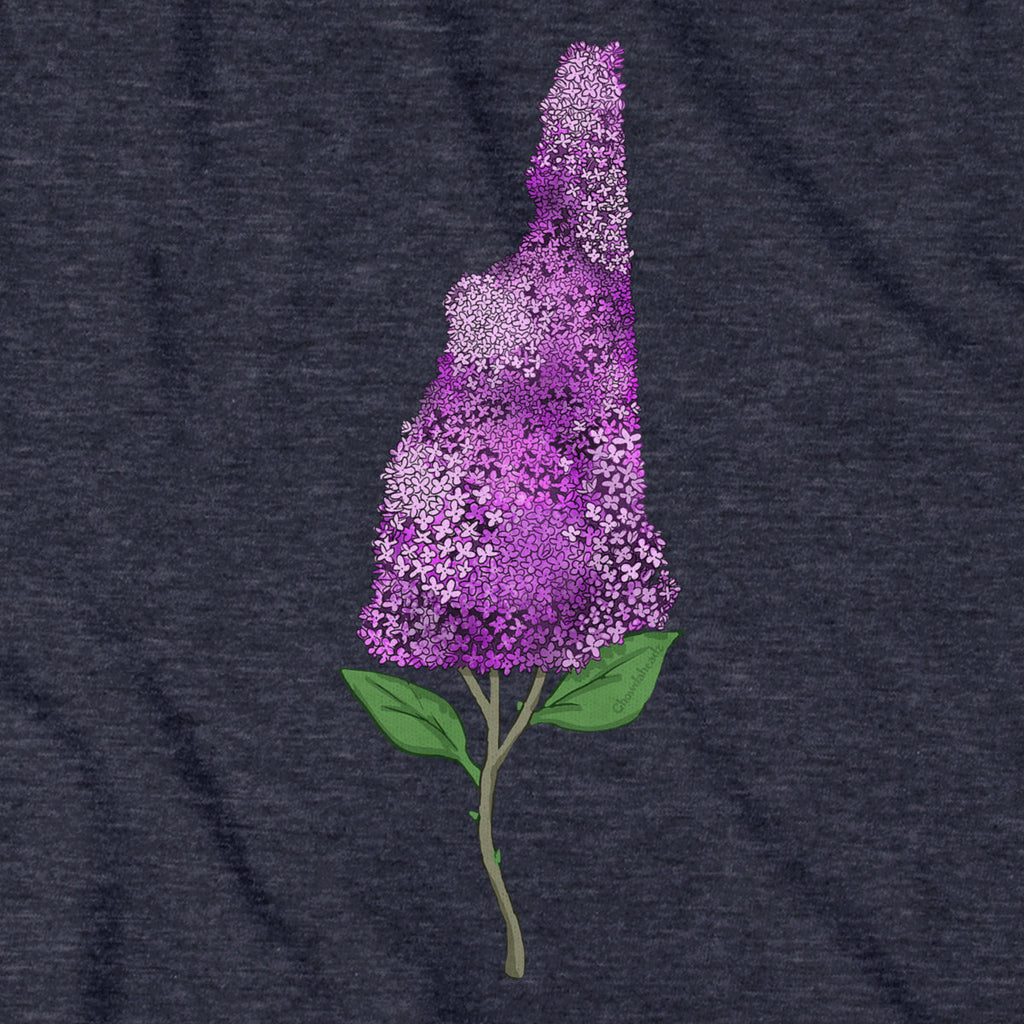 New Hampshire Lilac T-Shirt product image 2