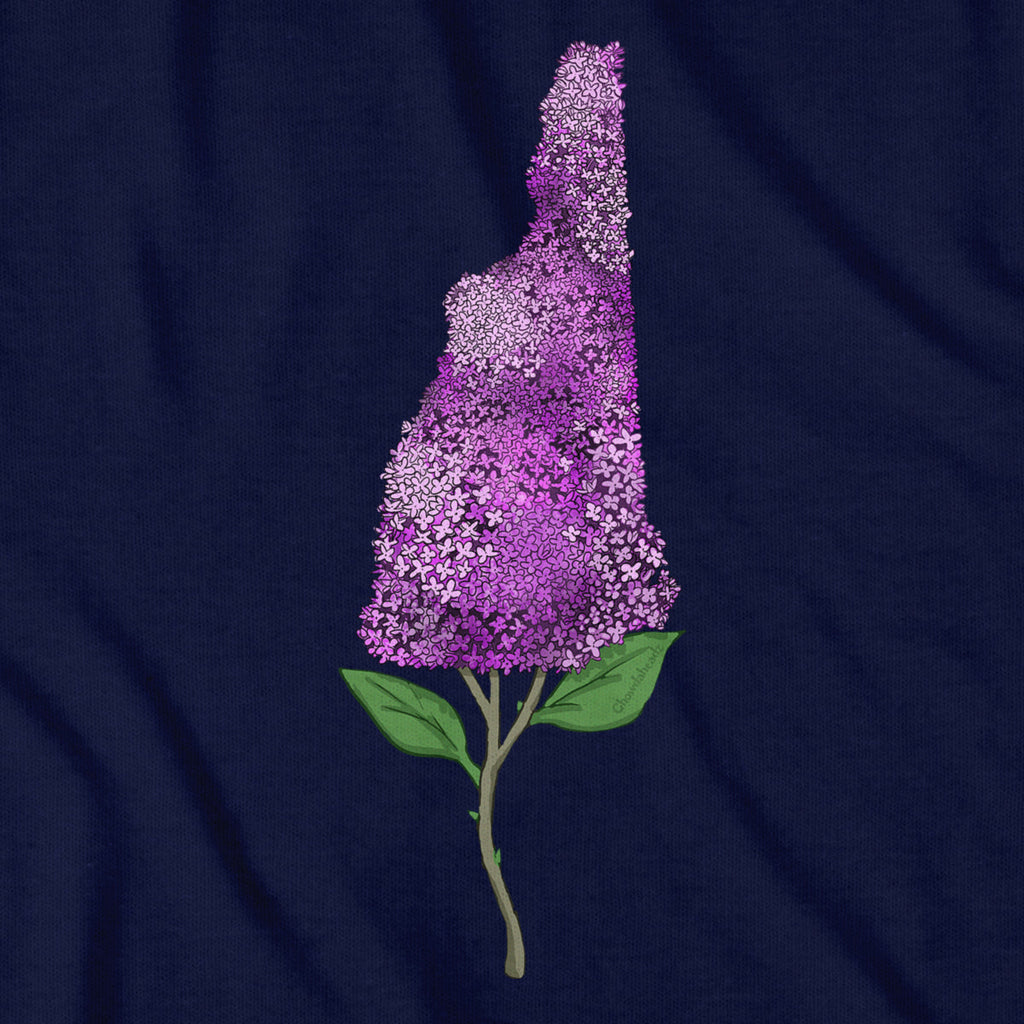 New Hampshire Lilac T-Shirt product image 9