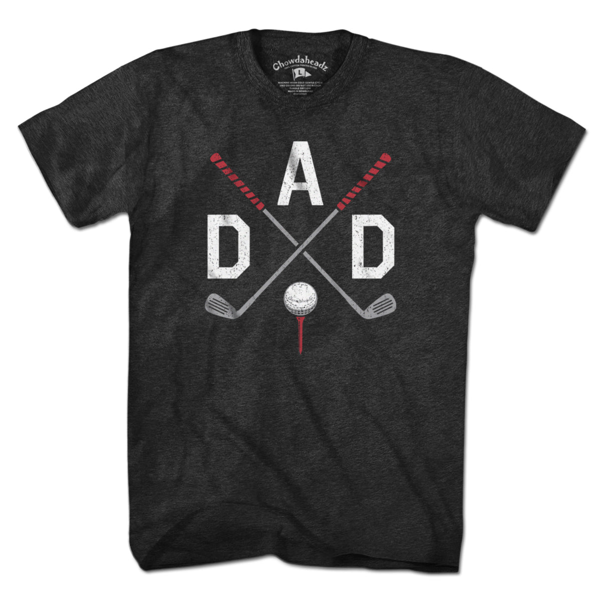 DAD Cross Clubs Golf T-Shirt product image 3