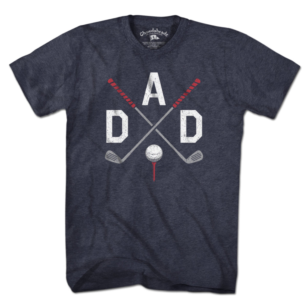 DAD Cross Clubs Golf T-Shirt product image 1