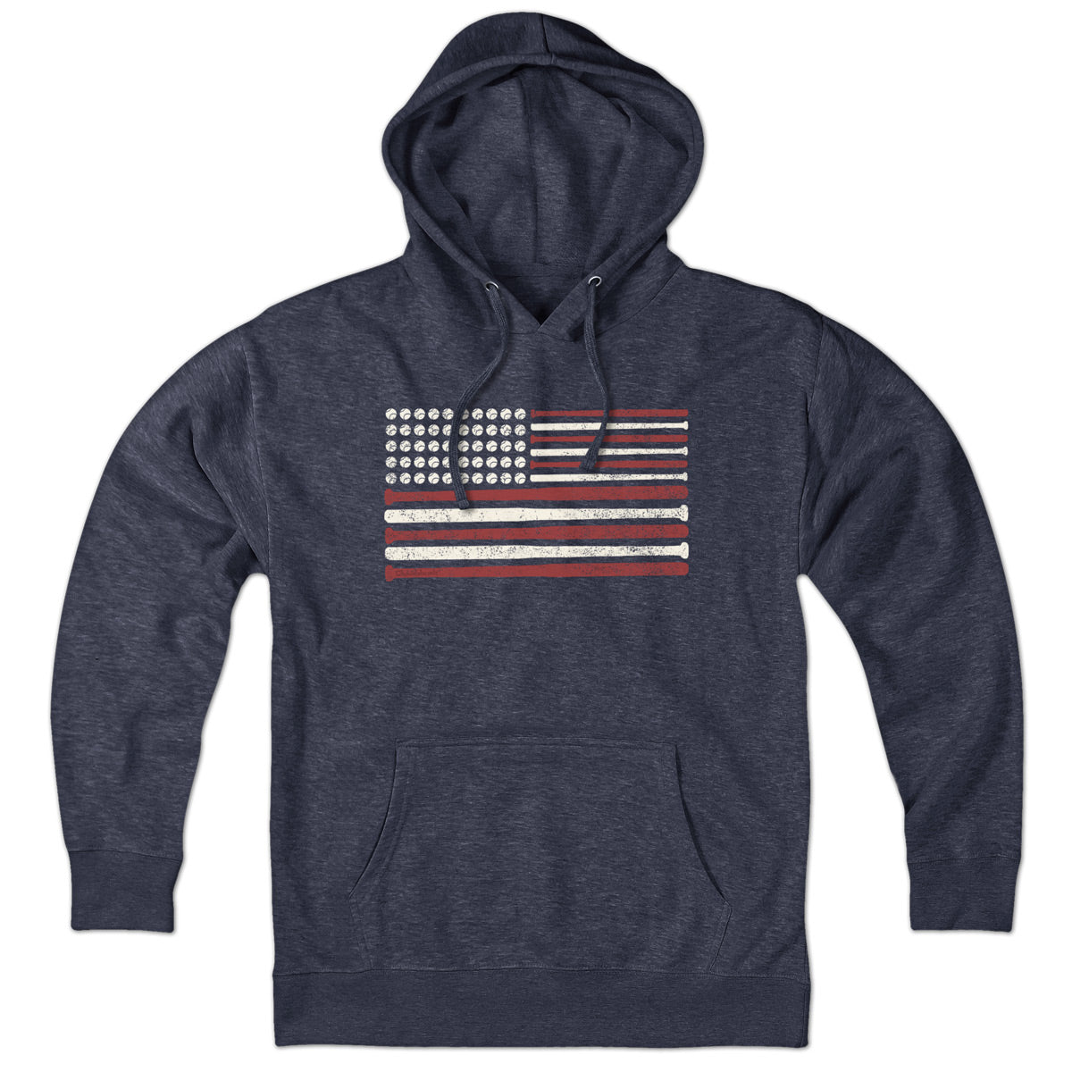 USA Baseball Flag Hoodie product image 1