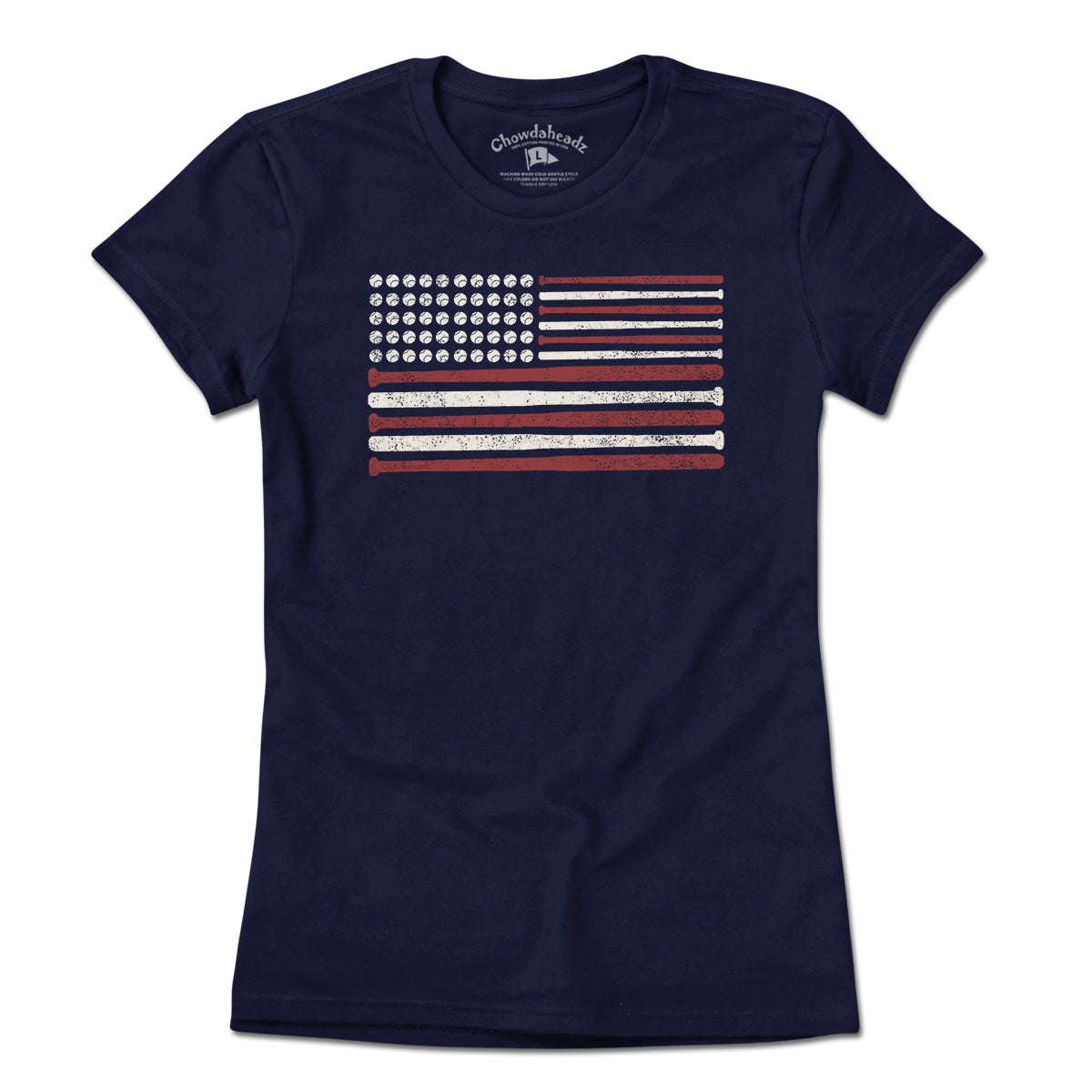 USA Baseball Flag T-Shirt product image 4