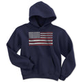 USA baseball Flag Youth Hoodie product image 1