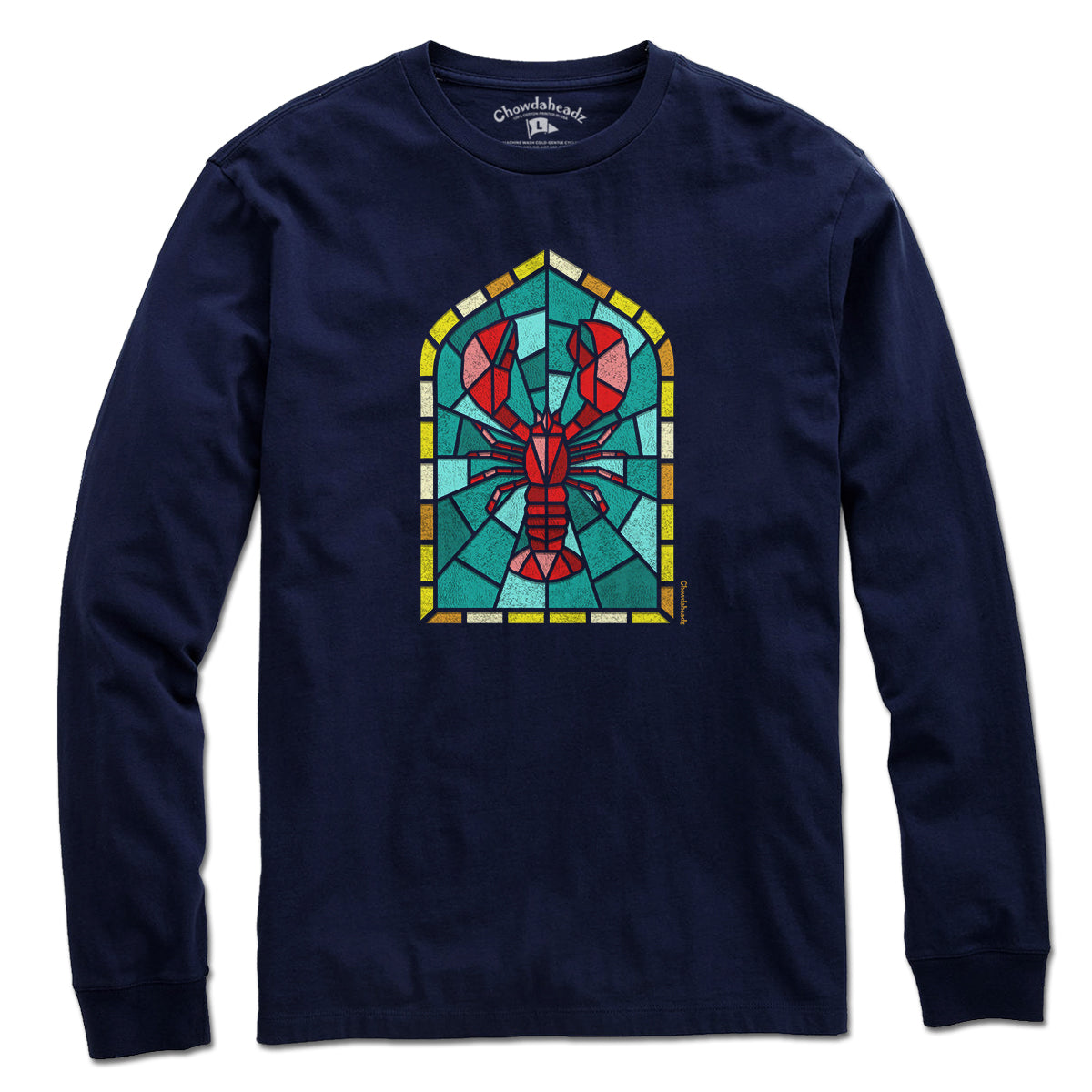 Stained Glass Lobstah T-Shirt product image 3