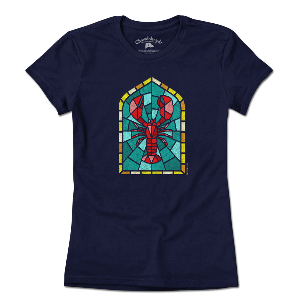 Stained Glass Lobstah T-Shirt product image 4