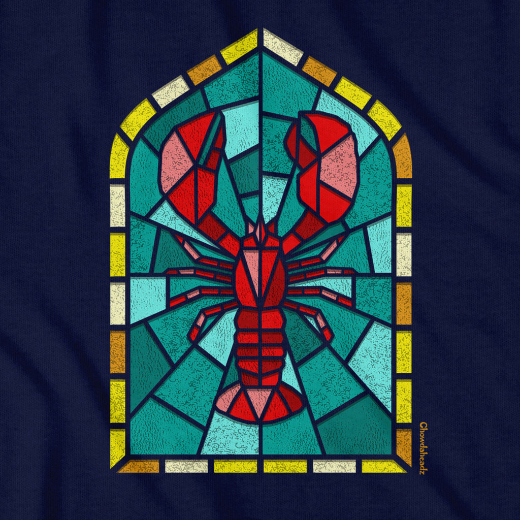 Stained Glass Lobstah T-Shirt product image 2