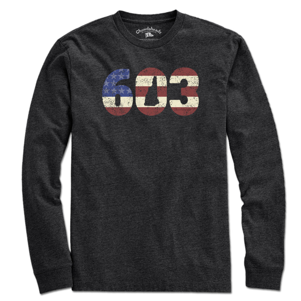 Patriotic 603 New Hampshire T-Shirt product image 3