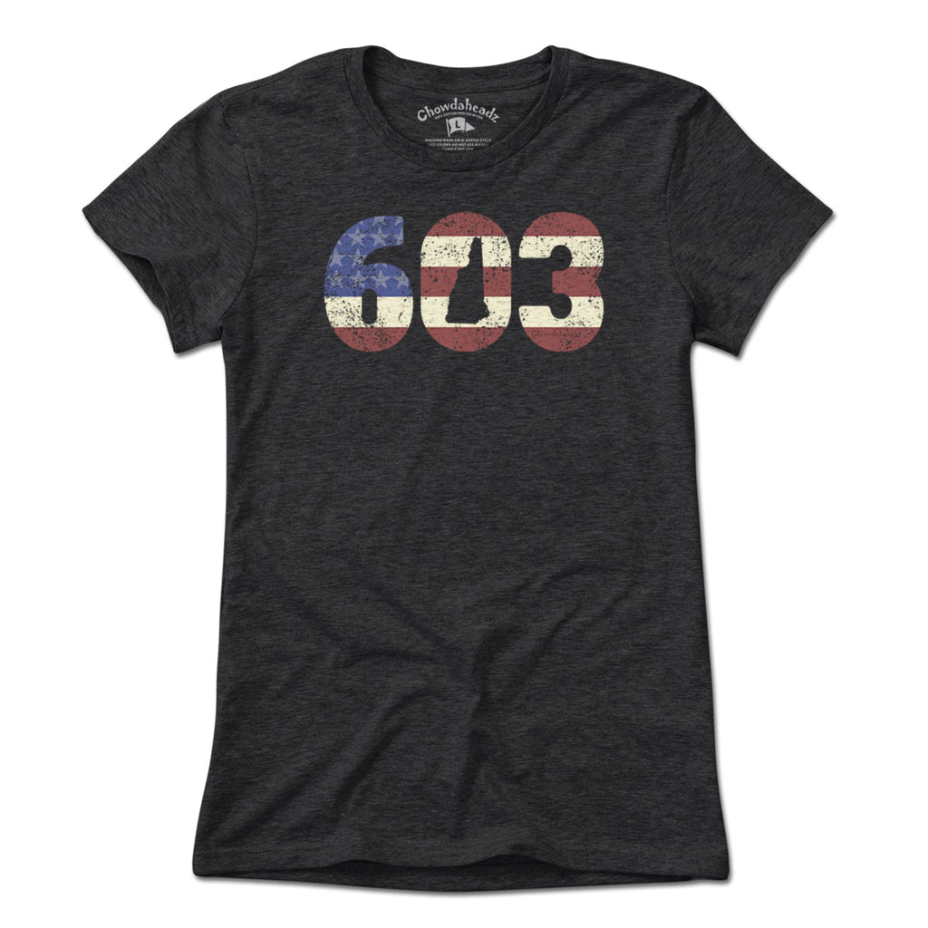 Patriotic 603 New Hampshire T-Shirt product image 4