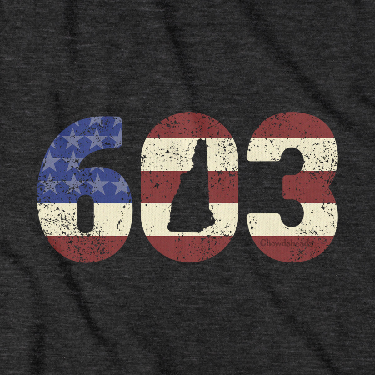 Patriotic 603 New Hampshire T-Shirt product image 2