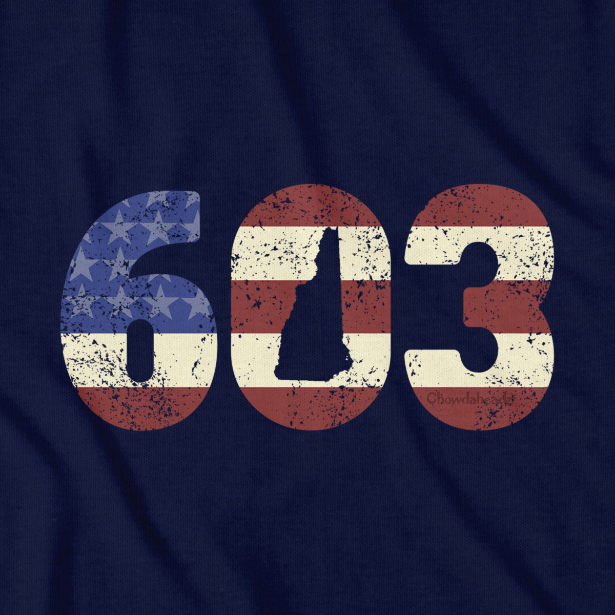 Patriotic 603 New Hampshire T-Shirt product image 6