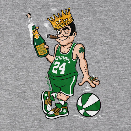 18x Boston Basketball Champions Leprechaun T-Shirt product image 2