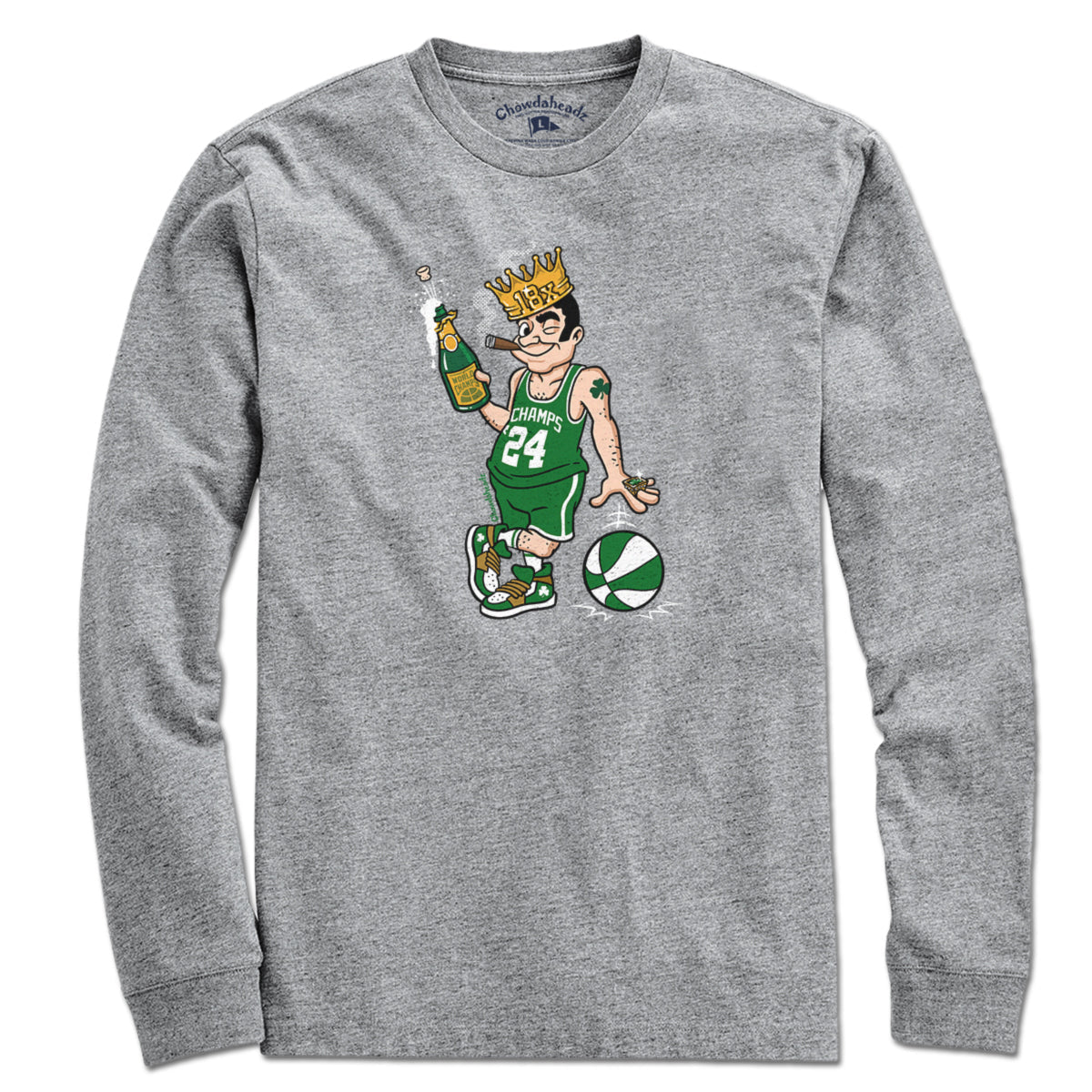 18x Boston Basketball Champions Leprechaun T-Shirt product image 3