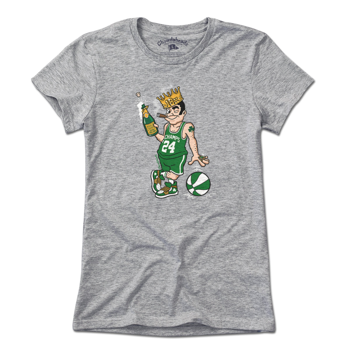 18x Boston Basketball Champions Leprechaun T-Shirt product image 4