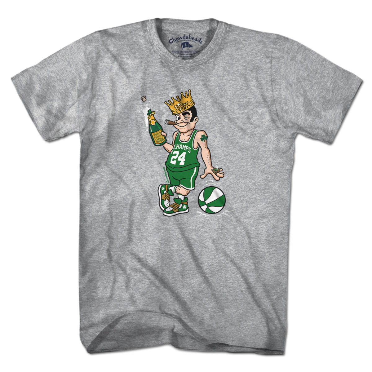 18x Boston Basketball Champions Leprechaun T-Shirt product image 1
