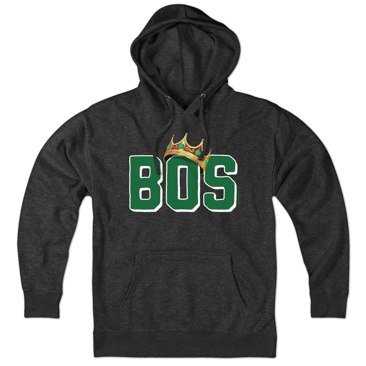 BOS Boston Crowned Basketball Champions Hoodie product image 1