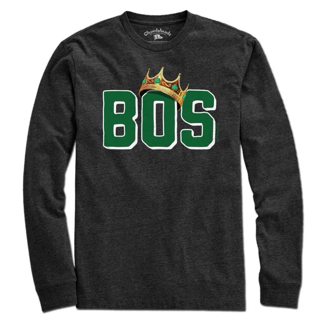 BOS Boston Crowned Basketball Champions T-Shirt product image 3