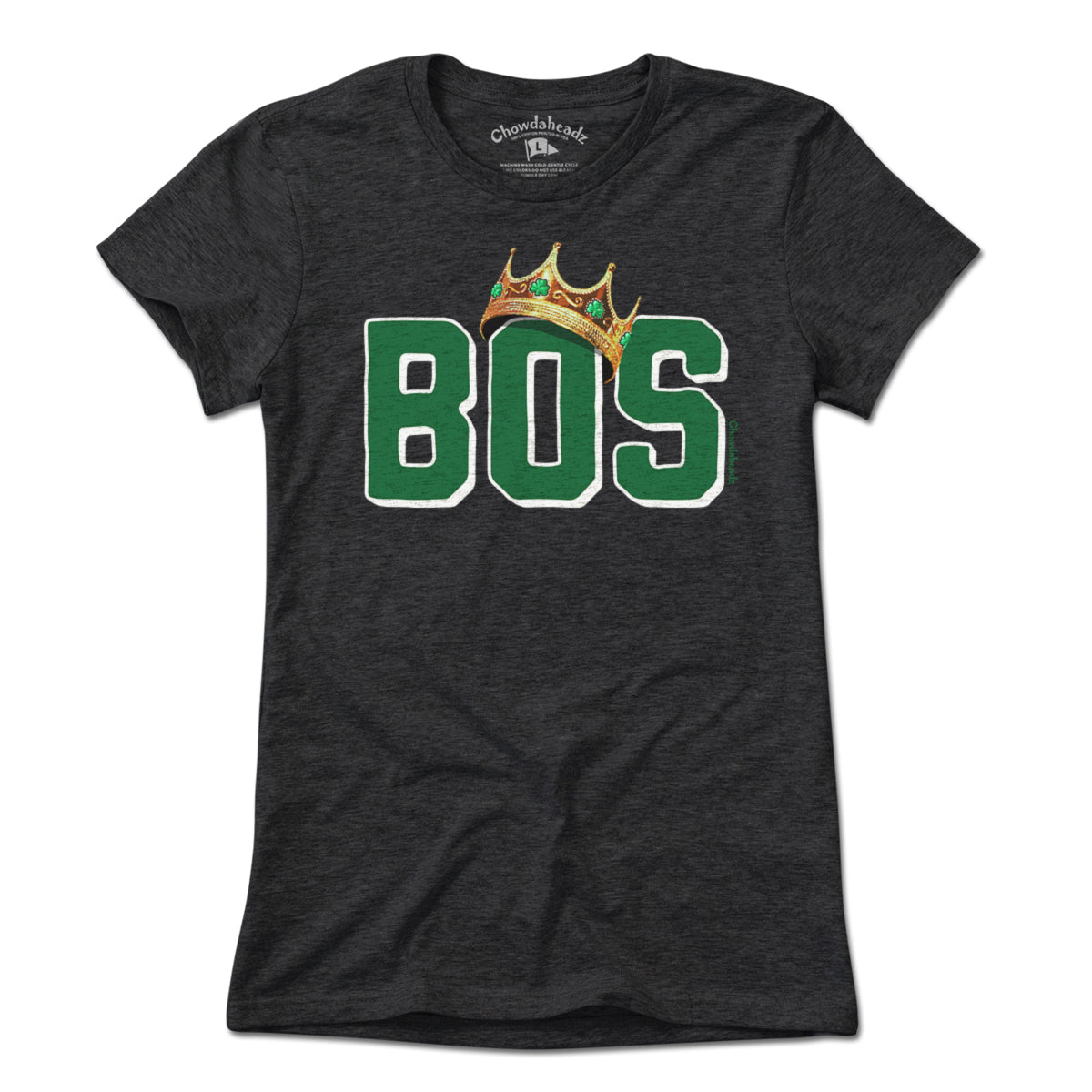 BOS Boston Crowned Basketball Champions T-Shirt product image 4