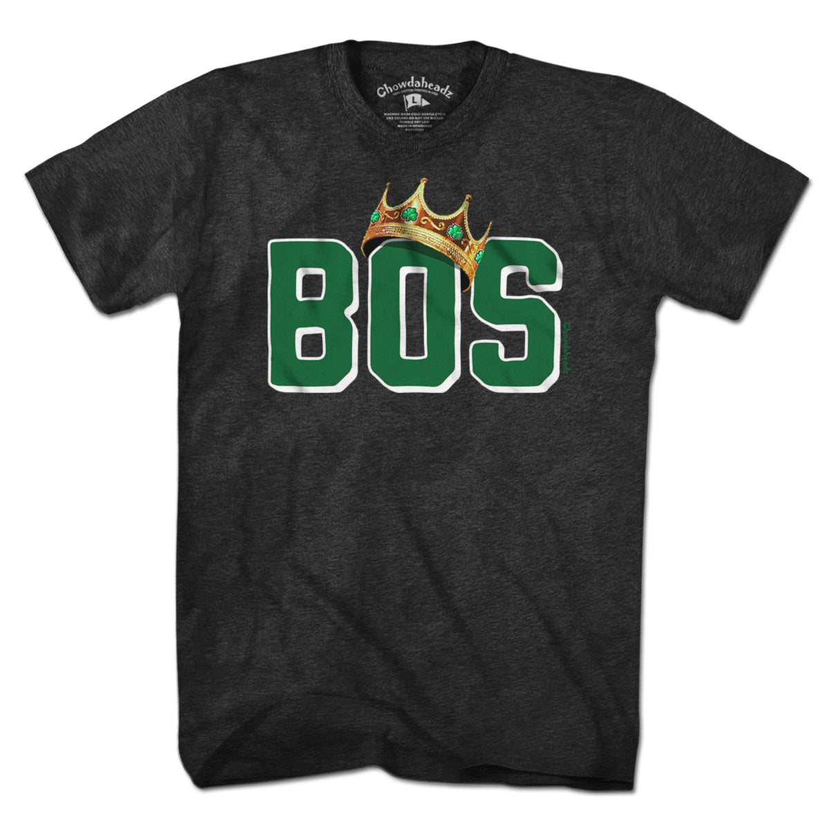 BOS Boston Crowned Basketball Champions T-Shirt product image 1