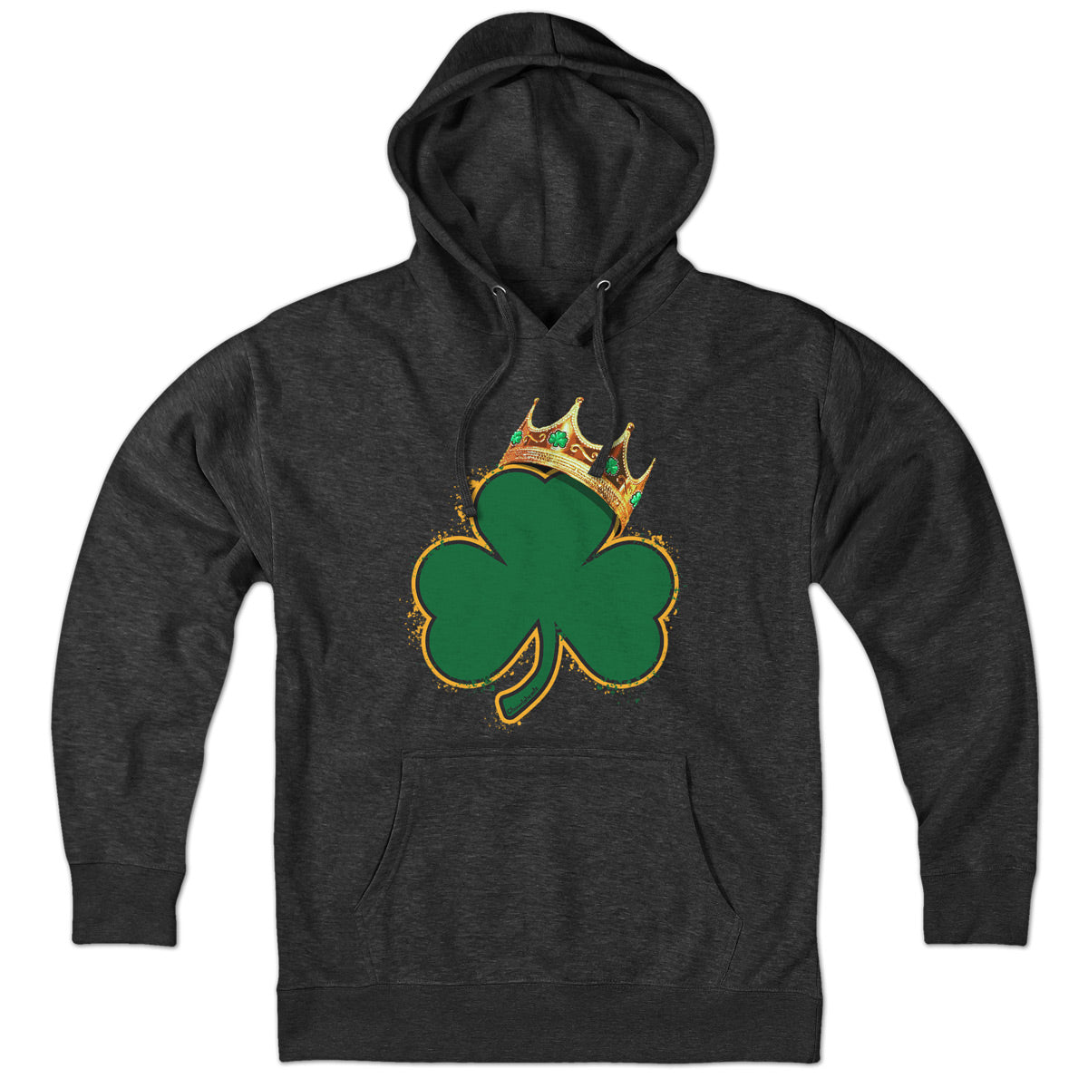 Crowned Shamrock Boston Basketball Champions Hoodie product image 1