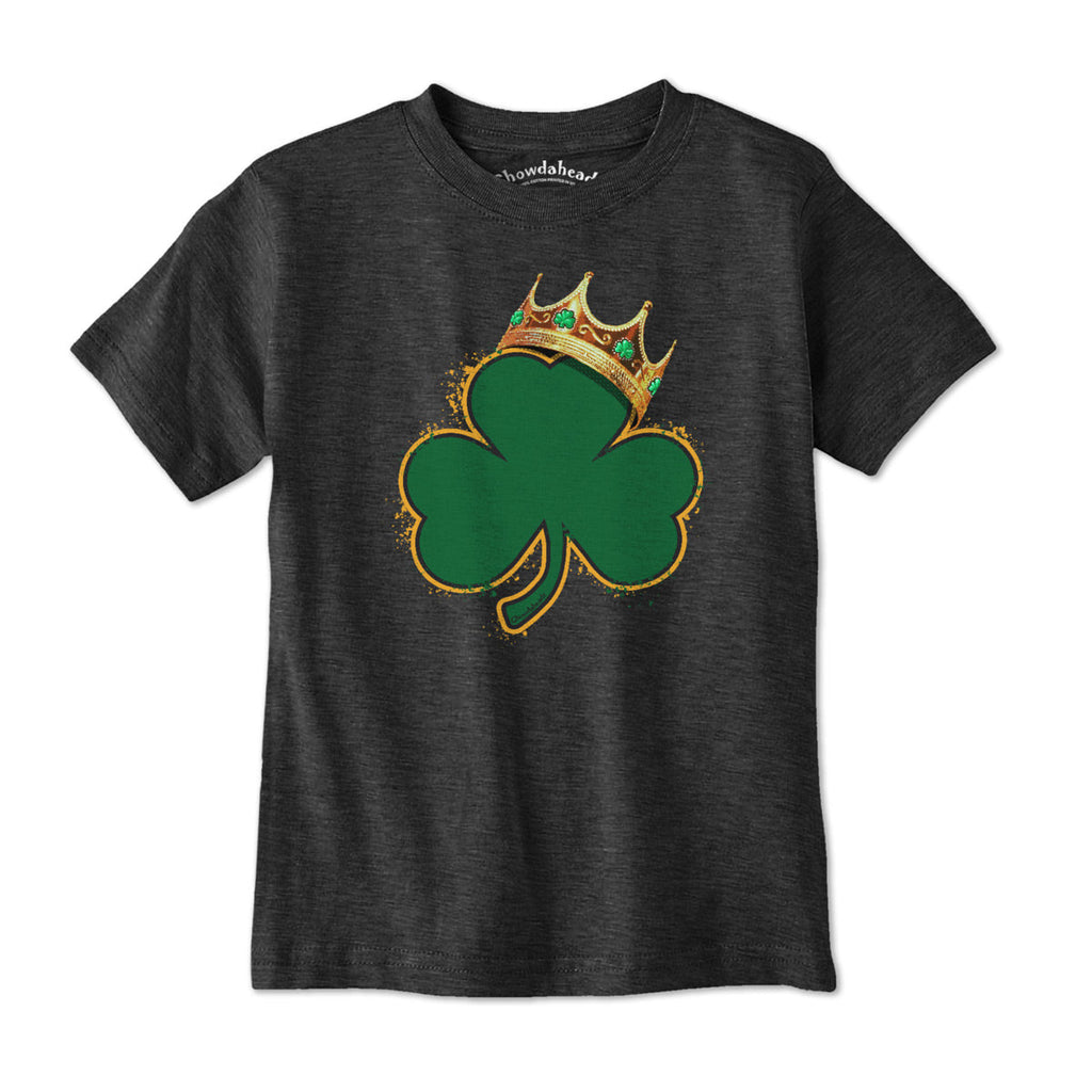 Crowned Shamrock Boston Basketball Champions Youth T-Shirt product image 1