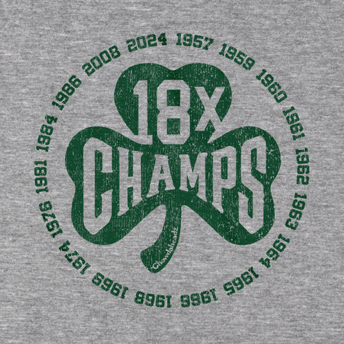 18x Boston Basketball Champions Shamrock Tailgater Hoodie product image 2