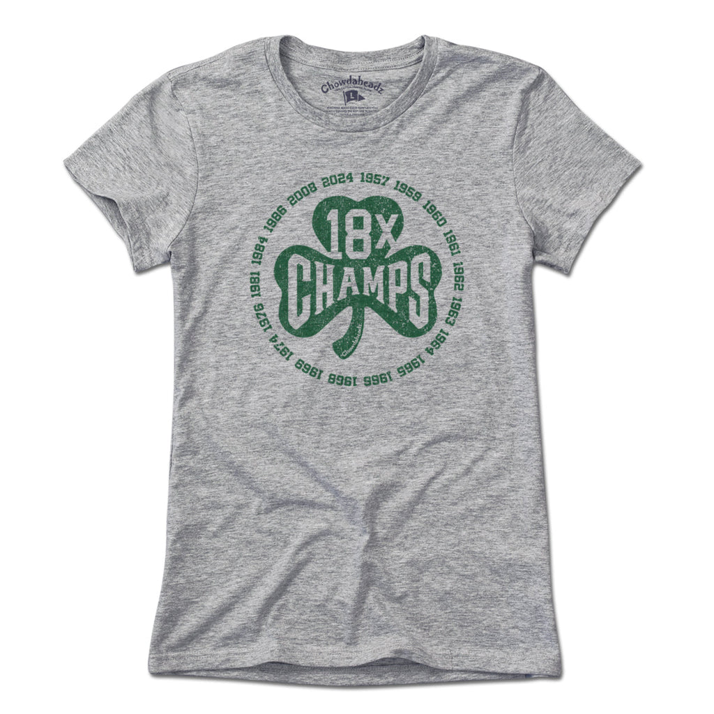 18x Boston Basketball Champions Shamrock T-Shirt product image 4