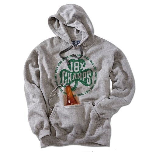 18x Boston Basketball Champions Shamrock Tailgater Hoodie product image 1