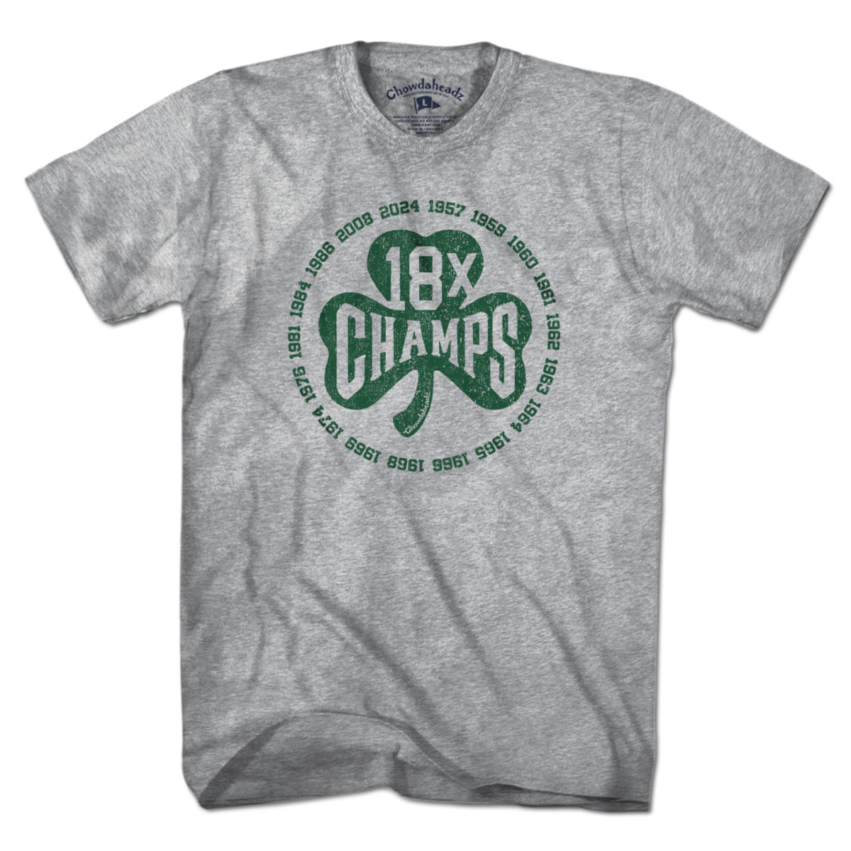18x Boston Basketball Champions Shamrock T-Shirt product image 1