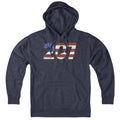 Patriotic 207 Maine Hoodie product image 1