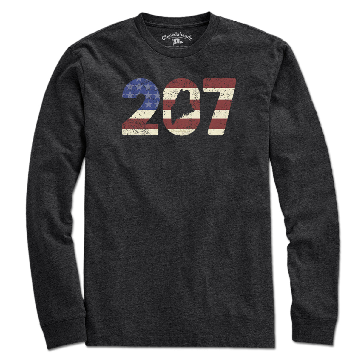 Patriotic 207 Maine T-Shirt product image 7