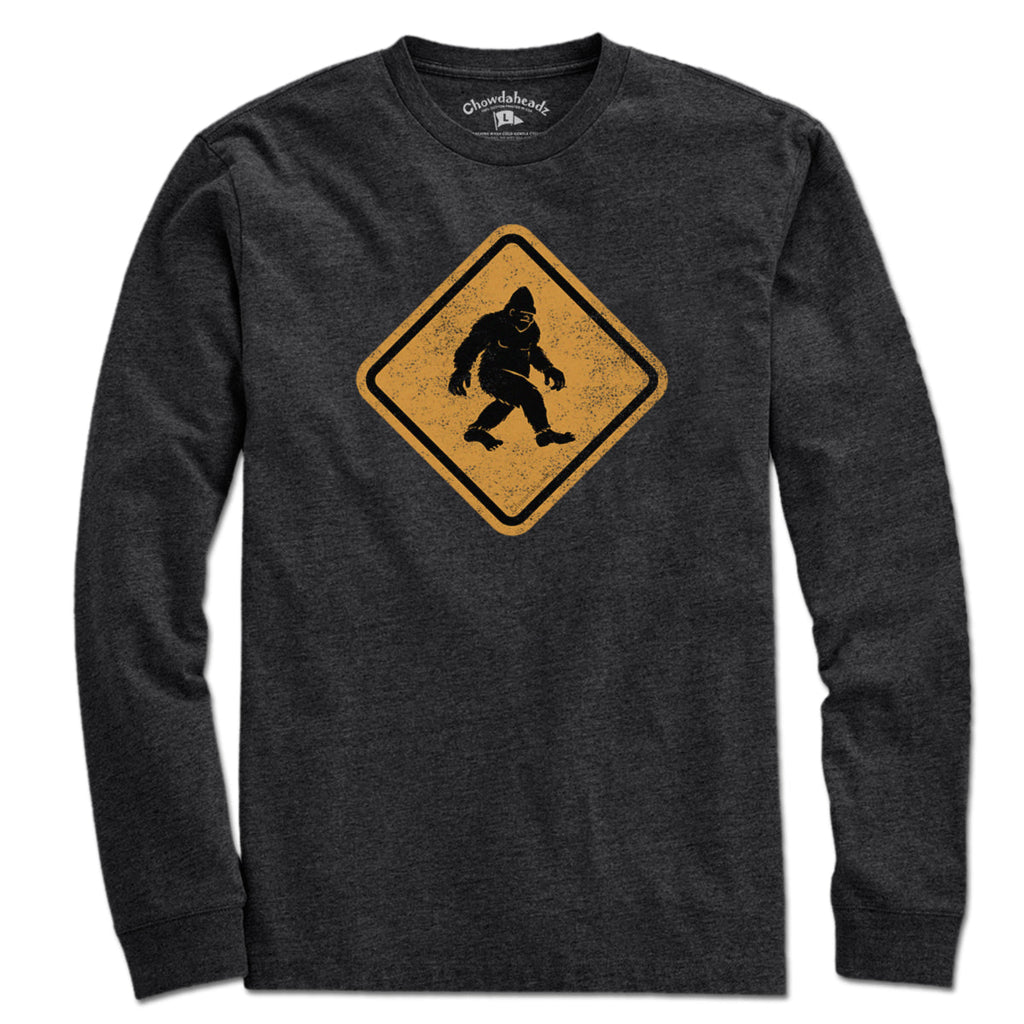 Bigfoot Crossing Sign T-Shirt product image 2