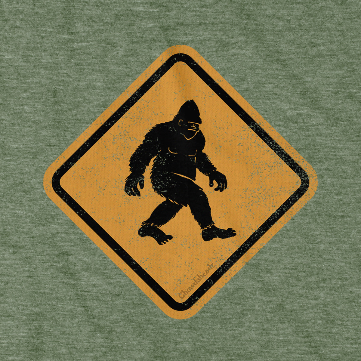 Bigfoot Crossing Sign T-Shirt product image 6