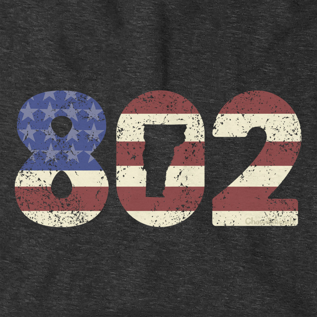 Patriotic 802 Vermont Hoodie product image 2
