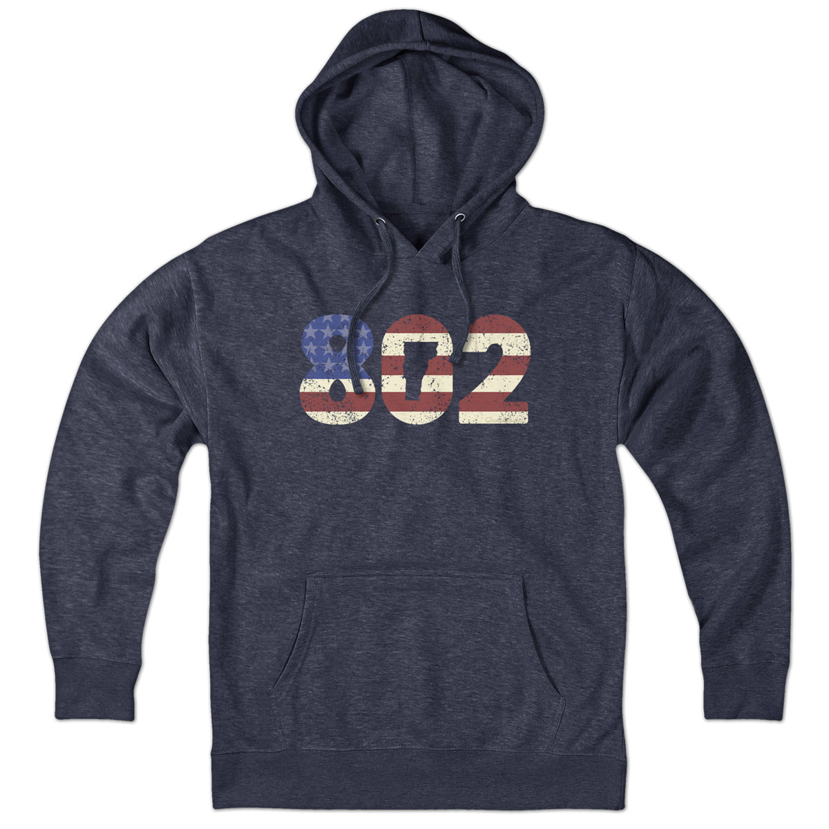 Patriotic 802 Vermont Hoodie product image 3