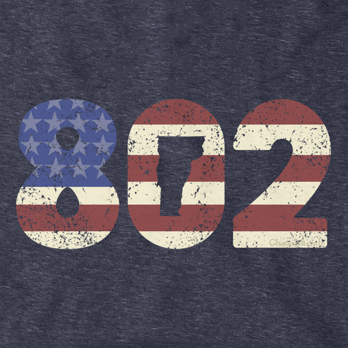 Patriotic 802 Vermont Hoodie product image 4