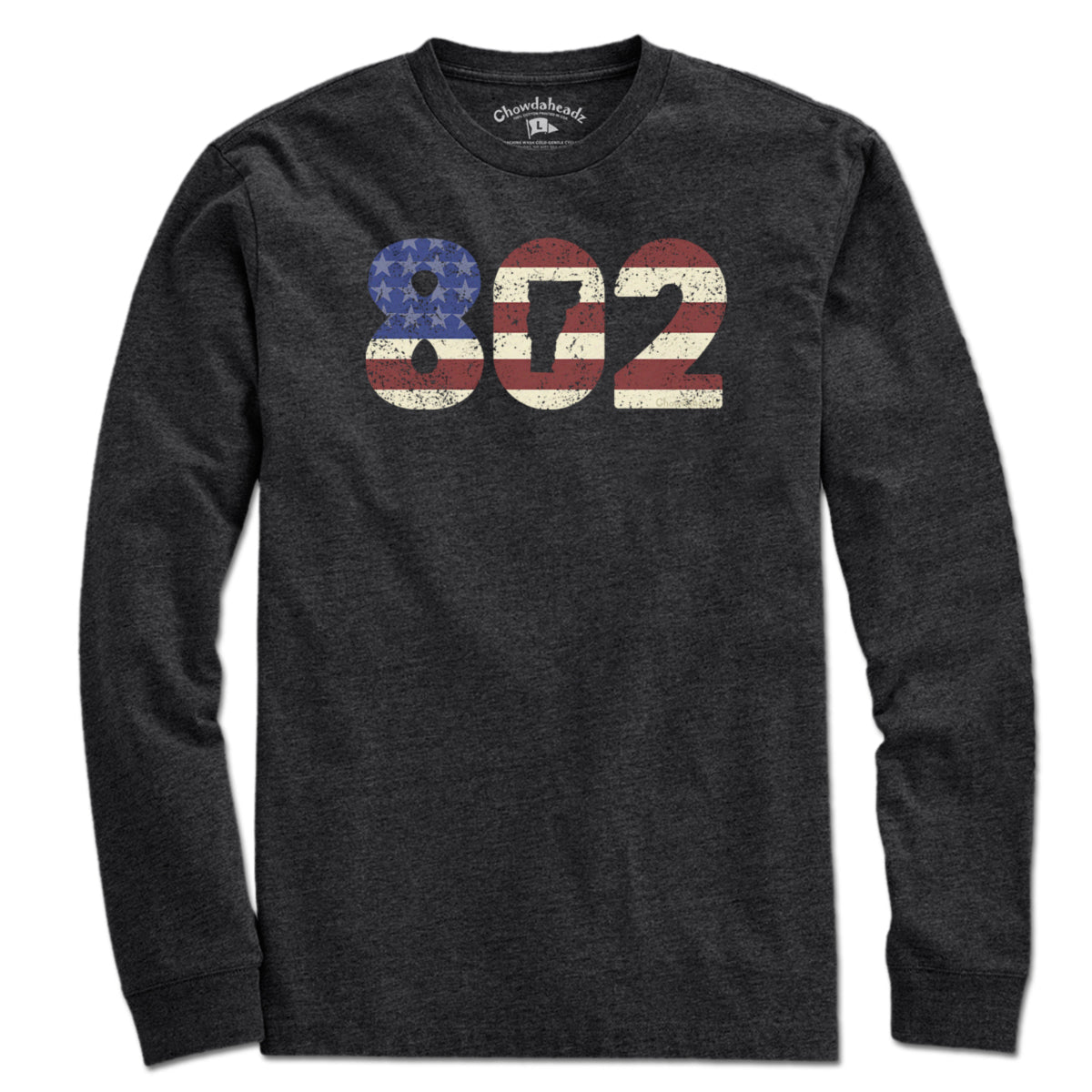Patriotic 802 Vermont T-Shirt product image 7