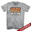 Custom Name's Liquors Sign T-Shirt product image 1