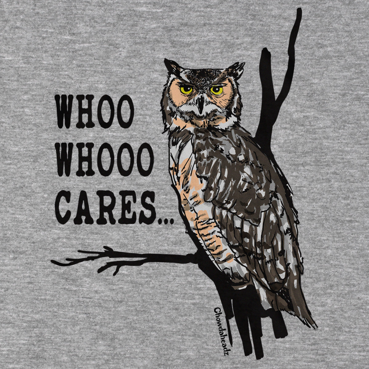 Who Whoo Cares... T-Shirt product image 3