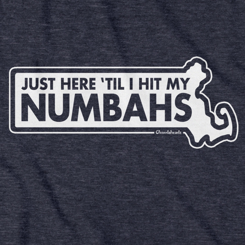 Just Here 'Til I Hit My Numbahs Hoodie product image 2